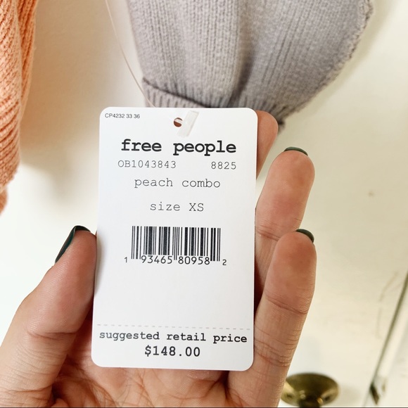 NWT Free People Easy Street Oversized Sweater - Picture 3 of 9